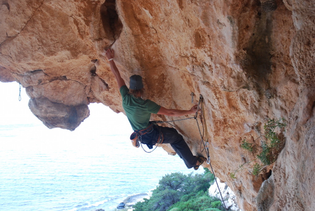Sportklettern am Meer #Sardinien